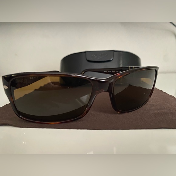 Persol Men's Brown Tortoise PO3040S Sunglasses